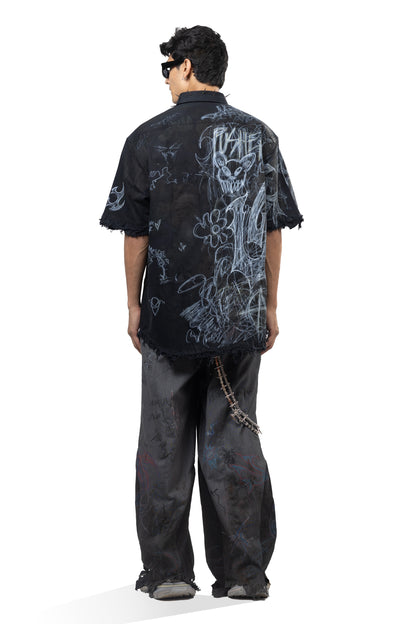 Enemy of State Reconstructed Pants