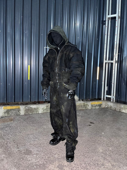 Super distressed Reconstructed Baggy Jeans