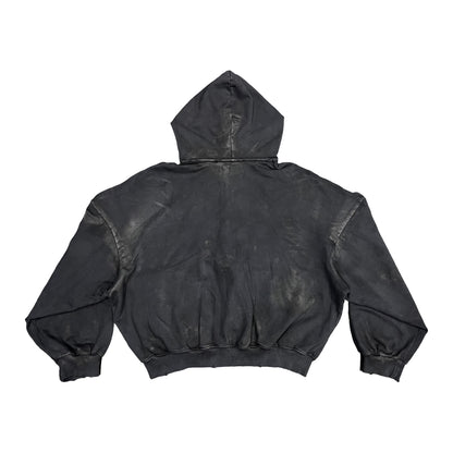 Hardcore Metal Logo - Distressed Hoodie