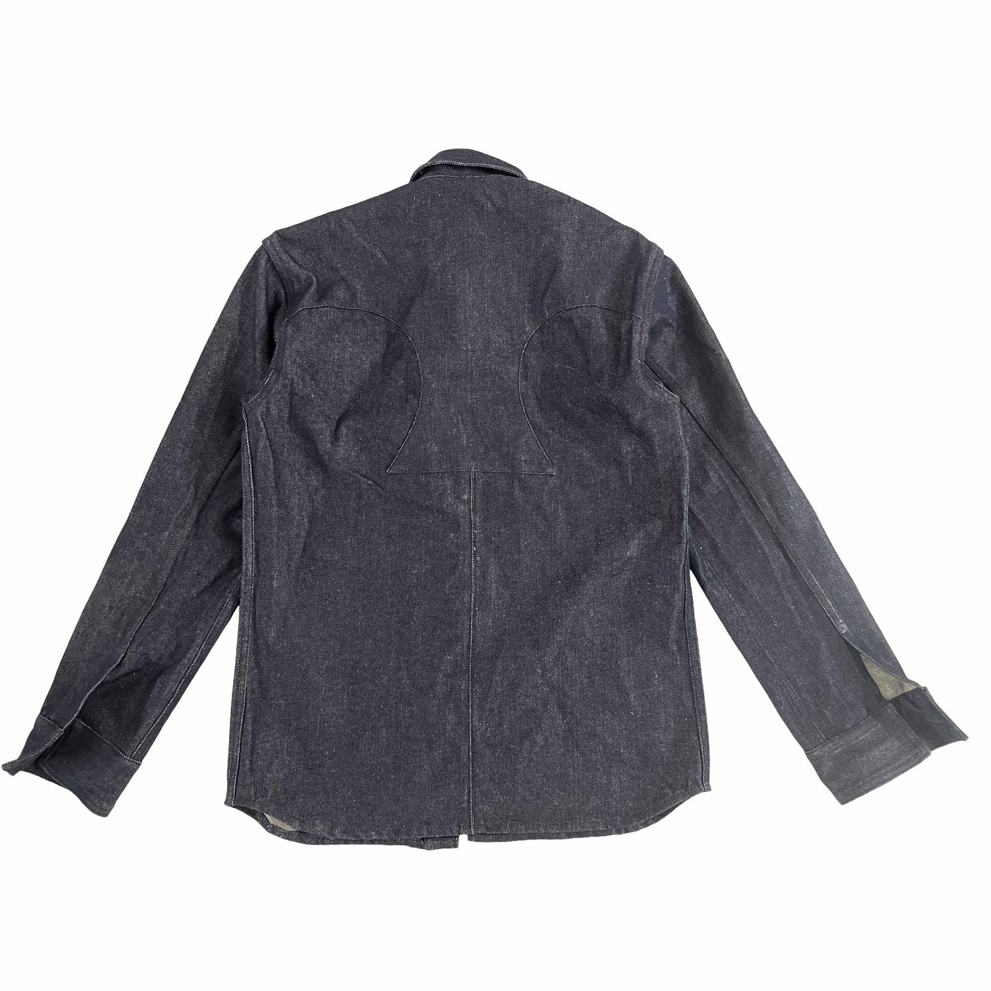Slim Raw Denim Shirt Sample