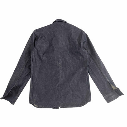 Slim Raw Denim Shirt Sample