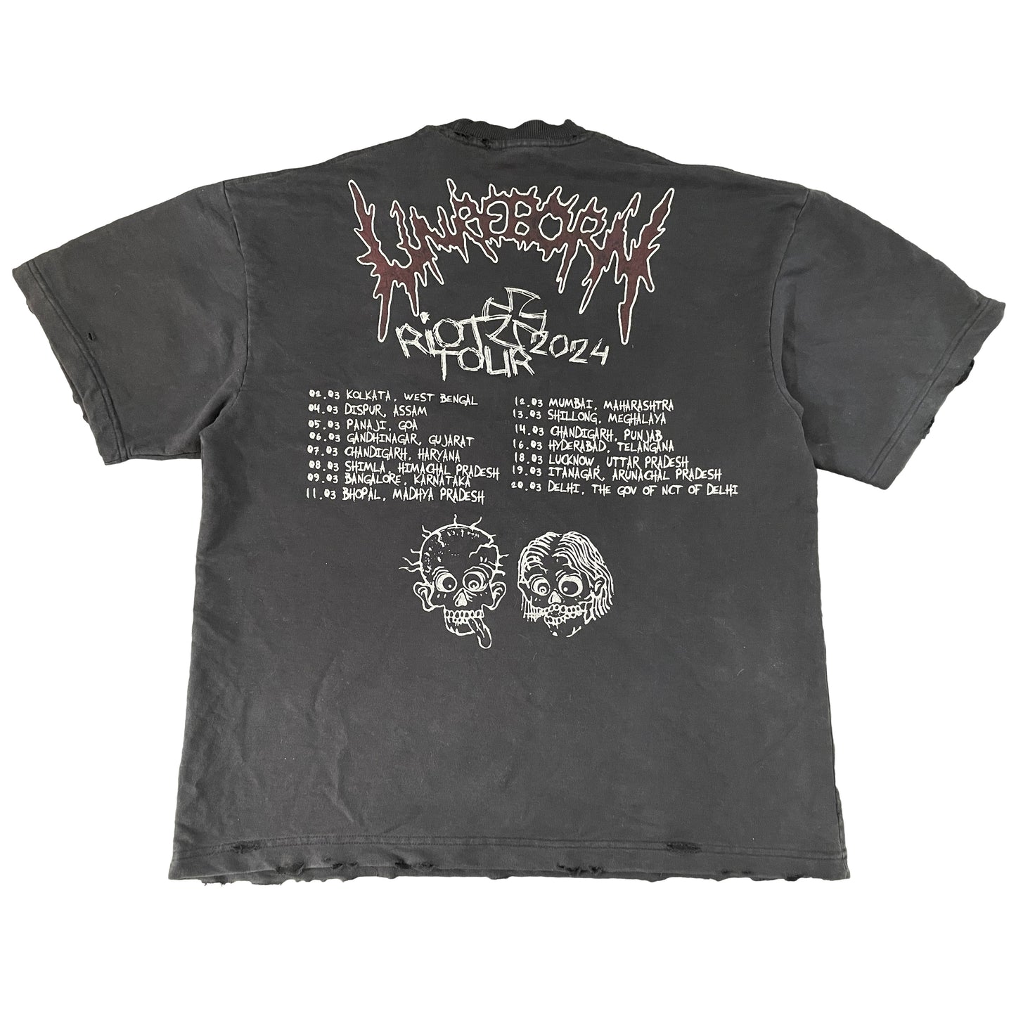 Summer Tour Half Sleeve Sample
